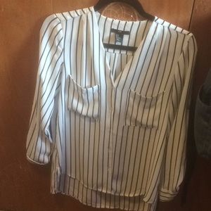 H&M Striped Blouse